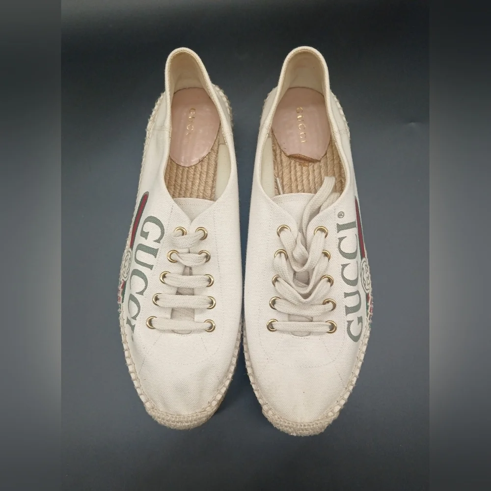 Gucci Lilibeth Cloth Espadrilles​​​